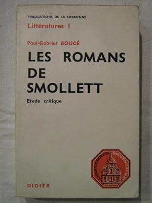 Seller image for Les romans de Smollett, tude critique for sale by Tant qu'il y aura des livres