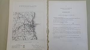 Map of The Borough of Sunderland and Report on the Borough