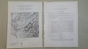 Map of The Borough of Carnarvon and Report on the Borough