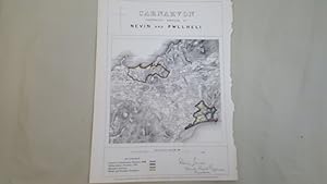Map of The Contributory Borough of Nevin and Pwllheli in Carnarvon, and Report on the Borough