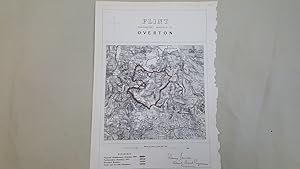 Map of The Contributory Borough of Overton in Flint and Report on the Borough