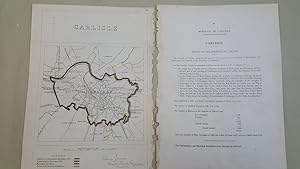 Map of The Borough of Carlisle and Report on the Borough