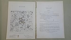 Map of The Borough of Ripon and Report on the Borough