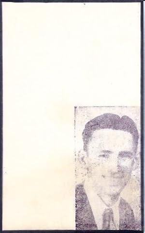 Seller image for Howard Finster Made Post Card Howard Finster Self Portrait in Lower Right for sale by The Ridge Books