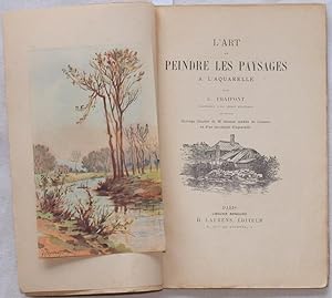 Seller image for L'ART DE PEINDRE LES PAYSAGES A L'AQUARELLE, for sale by Sephora di Elena Serru