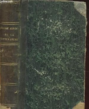 Seller image for HISTOIRE ABREGEE DE LA LITTERATURE FRANCAISE A L'USAGE DES INSTITUTIONS ET DES AUTRES ETABLISSEMENTS D'INSTRUCTION PUBLIQUE. SECONDE EDITION for sale by Le-Livre