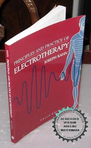 Seller image for Principles and Practice of Electrotherapy. for sale by Bawnmore Fine and Rare Books