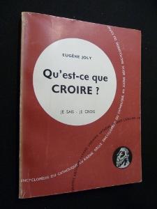Seller image for Qu'est-ce que croire ? for sale by Abraxas-libris