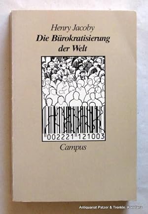 Bild des Verkufers fr Die Brokratisierung der Welt. berarbeitete u. erweiterte Auflage. Frankfurt, Campus, 1984. 390 S., 1 Bl. Or.-Kart.; Rcken mit Gebrauchsspuren. (ISBN 3593333090). - Bleistiftunterstreichungen. zum Verkauf von Jrgen Patzer