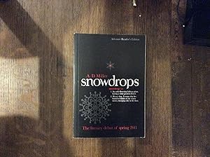 Imagen del vendedor de Snowdrops *****ADVANCE READER'S EDITION - BLACK COVER **** a la venta por BRITOBOOKS