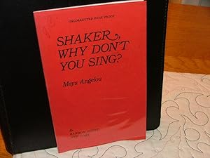 Seller image for Shaker Why Don't you Sing for sale by Oshtemo Book Sellers