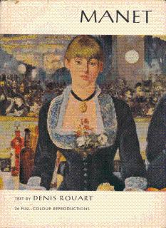 Bild des Verkufers fr Manet zum Verkauf von LEFT COAST BOOKS