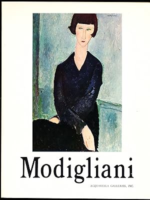 AMEDEO MODIGLIANI 1884 - 1920. For the Benefit of the Museum of Modern Art