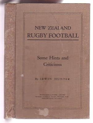 Imagen del vendedor de New Zealand Rugby Football: Some Hints and Criticisms a la venta por Renaissance Books, ANZAAB / ILAB