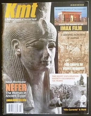 Imagen del vendedor de KMT Magazine: A Modern Journal of Ancient Egypt Volume 18 Number 2 Summer 2007 a la venta por Jeff Irwin Books