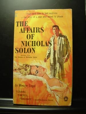 Seller image for THE AFFAIRS OF NICHOLAS SOLON for sale by The Book Abyss