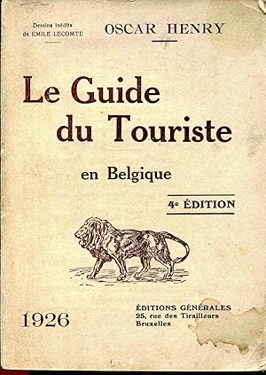 Le guide d'un touriste en Belgique