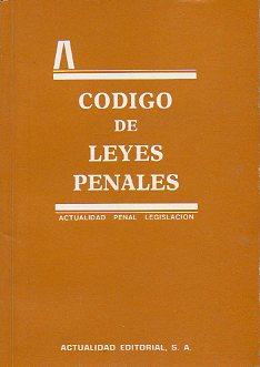 Seller image for CDIGO DE LEYES PENALES. 3 edicin. for sale by angeles sancha libros