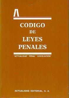 Seller image for CDIGO DE LEYES PENALES. 1 edicin. for sale by angeles sancha libros
