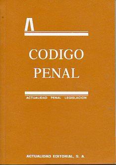 Seller image for CDIGO PENAL. for sale by angeles sancha libros