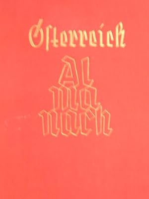 Bild des Verkufers fr sterreich-Almanach zum Verkauf von Alte Bcherwelt