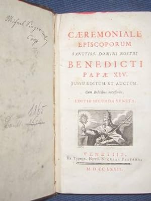 Caeremoniale Episcoporum Benedicti Papae XIV