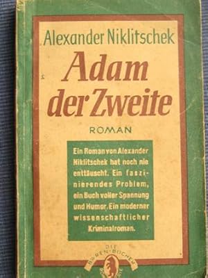 Image du vendeur pour Adam der Zweite Kriminalroman mis en vente par Alte Bcherwelt