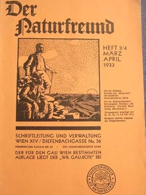 Der Naturfreund Heft 3/4 März April 1933