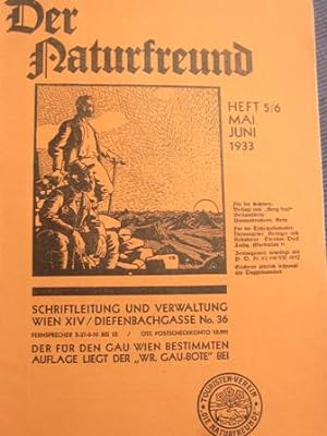 Der Naturfreund Heft 5/6 Mai Juni 1933