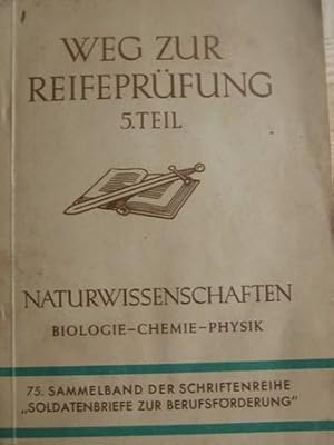 Bild des Verkufers fr Naturwissenschaften, Biologie-Chemie-Physik zum Verkauf von Alte Bcherwelt