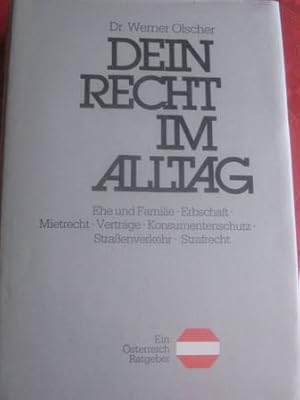 Seller image for Dein Recht im Alltag Ehe und Familie, Erbschaft, Mietrecht, Vertrge, etc. for sale by Alte Bcherwelt