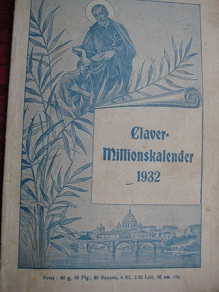 Claver Missionskalender 1932