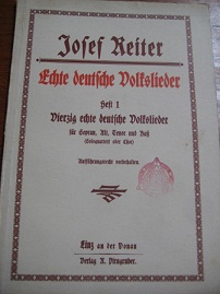 Imagen del vendedor de 40 Volkslieder aus dem deutschen Liederhort Heft 1 a la venta por Alte Bcherwelt