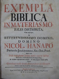 Exempla Biblia in Materias Morales Distributa EA