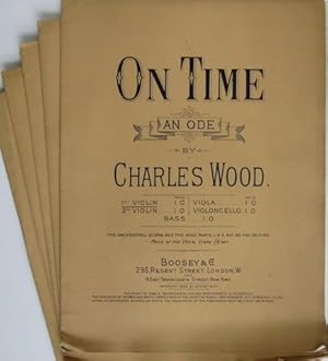 On Time. An Ode by Charles Wood. String Parts.