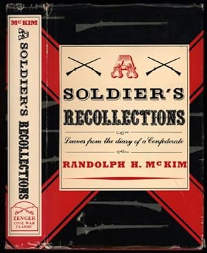 Image du vendeur pour Soldier's Recollections; Leaves from the Diary of a Confederate mis en vente par Sapience Bookstore