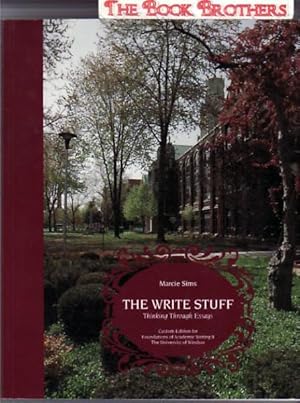 Image du vendeur pour The Write Stuff,Thinking Through Essays (Custom Edition for Foundations of Academic Writing II,The University of Windsor) mis en vente par THE BOOK BROTHERS