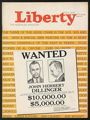 Bild des Verkufers fr Liberty: The Nostalgia Magazine: Fall 1972, Vol. 1, No. 6 zum Verkauf von Between the Covers-Rare Books, Inc. ABAA