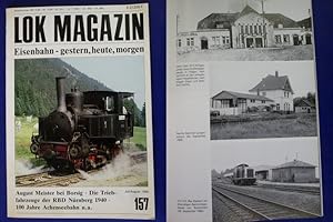 Bild des Verkufers fr Lok Magazin - Eisenbahn gestern, heute, morgen - Heft 157, 28. Jahrgang 1989 zum Verkauf von Buchantiquariat Uwe Sticht, Einzelunter.