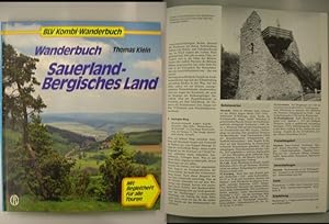 Bild des Verkufers fr Wanderbuch Sauerland-Bergisches Land zum Verkauf von Buchantiquariat Uwe Sticht, Einzelunter.