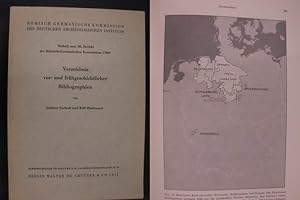 Bild des Verkufers fr Verzeichnis vor- und frhgeschichtlicher Bibliographien - Beiheft zum 50. Bericht der Rmisch-Germanischen Kommission des Deutschen Archologischen Institut s 1969 zum Verkauf von Buchantiquariat Uwe Sticht, Einzelunter.