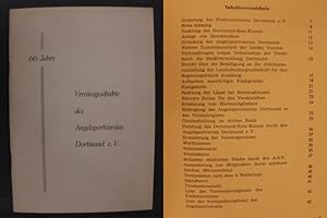 Geschichte / 60 Jahre Vereinsgeschichte des Angelsportvereins Dortmund e.V.