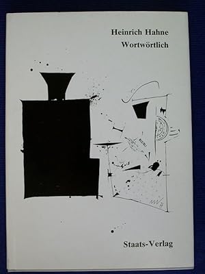 Bild des Verkufers fr Wortwrtlich - Glossen und Skizzen zum Verkauf von Buchantiquariat Uwe Sticht, Einzelunter.