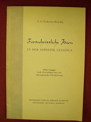 Immagine del venditore per Fortschrittliche Ideen in der sthetik Lessings, deutsch von W. Dietze + Auch Deutschland hat eine rationalistische berlieferung venduto da Buchantiquariat Uwe Sticht, Einzelunter.