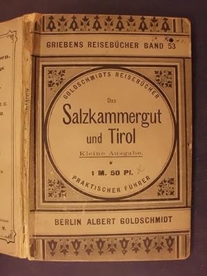Bild des Verkufers fr Das Salzkammergut und Tirol - Kleine Ausgabe zum Verkauf von Buchantiquariat Uwe Sticht, Einzelunter.