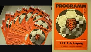 Programm: HFC - Dynamo Dresden, 8. Mai 1982, Kurt-Wabbel-Stadion