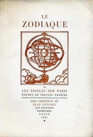 Imagen del vendedor de Le Zodiaque ou les toiles sur Paris. Pomes. a la venta por Librairie Chretien