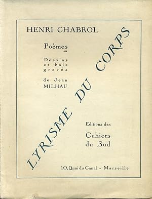 Image du vendeur pour Lyrisme du corps. mis en vente par Librairie Chretien
