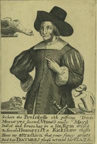 Mary Frith, a.k.a. Moll Cutpurse, Thief.
