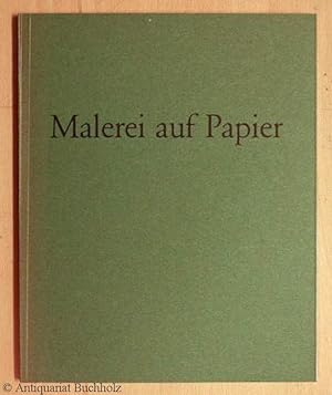 Bild des Verkufers fr Malerei auf Papier Painting on Paper zum Verkauf von Galerie Buchholz OHG (Antiquariat)